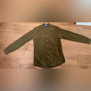 Olive Green Men's Shirt